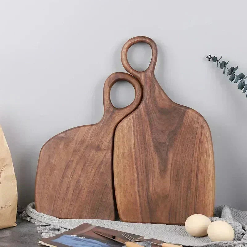 WaldenCraft Walnut Cutting Board – Luxurious Double-Sided Cutting & Serving Board