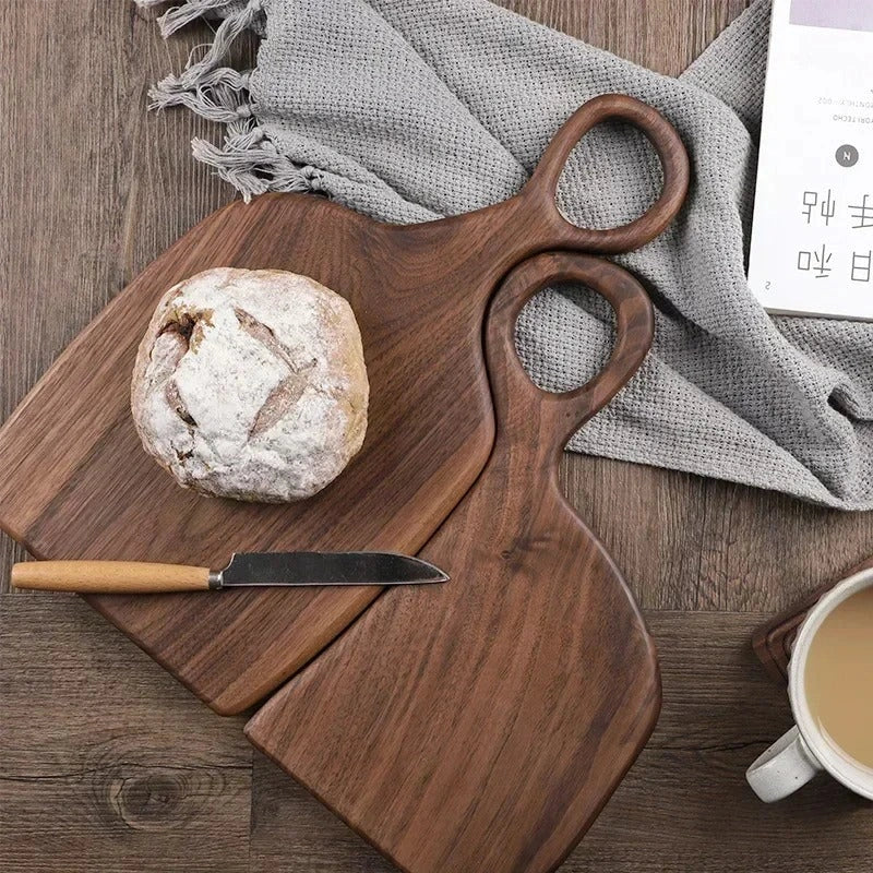 WaldenCraft Walnut Cutting Board – Luxurious Double-Sided Cutting & Serving Board