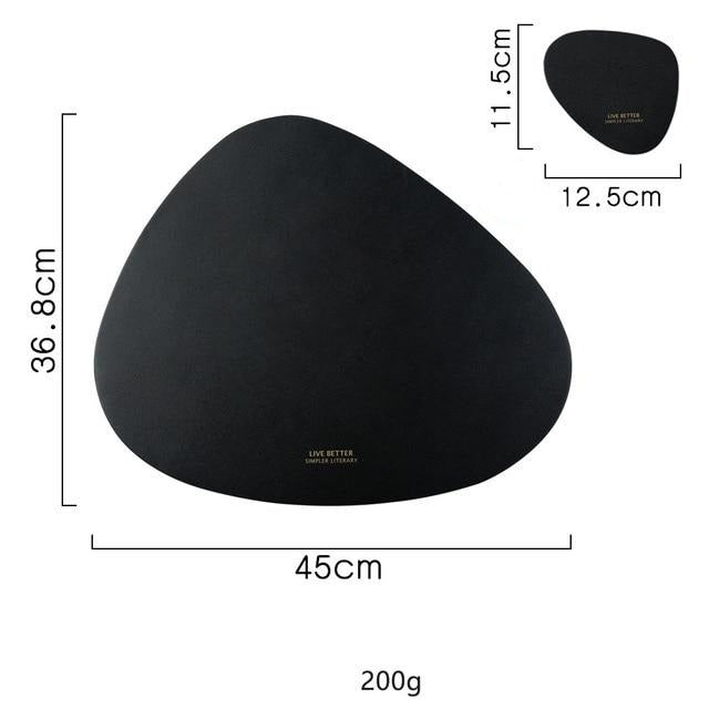4 Colors Triangle Placemat Set